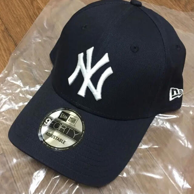NEW ERA(ニューエラー)のNew Era NY ニューエラ ヤンキース キャップ ネイビー 新品未使用 メンズの帽子(キャップ)の商品写真