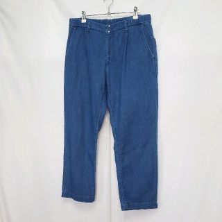 ★日本製 LAMOND DENIM TROUSERS トラウザー デニムパンツ(デニム/ジーンズ)