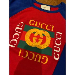 グッチ(Gucci)の最終値下げ　GUCCI ヴィンテージロゴ　トレーナー　スウェット(スウェット)