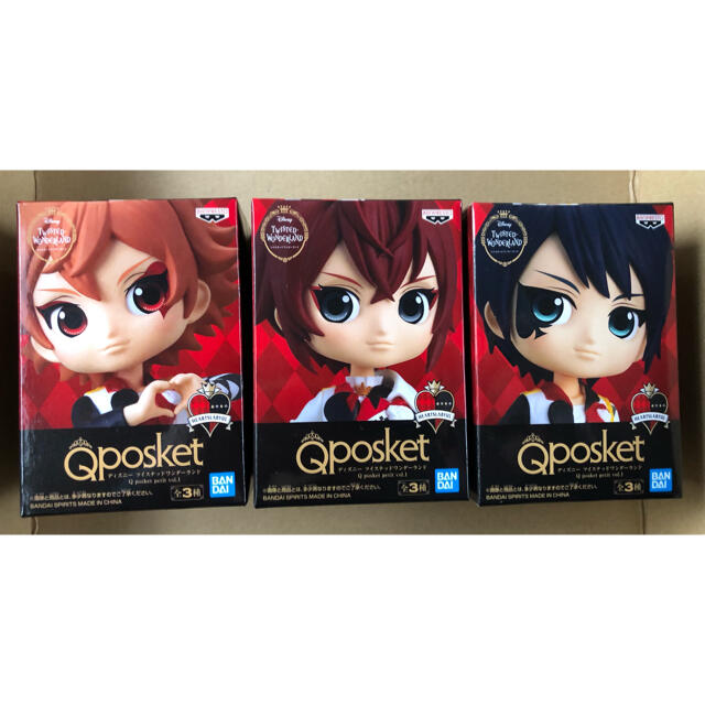 BANPRESTO(バンプレスト)のツイステ　Qposket petit リドル　デュース　エース　フィギュア エンタメ/ホビーのフィギュア(アニメ/ゲーム)の商品写真