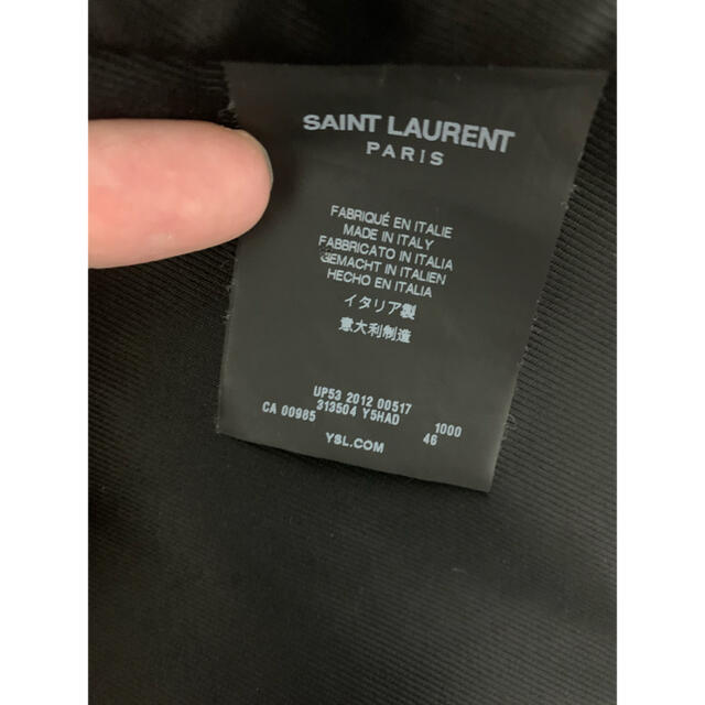 Saint Laurent(サンローラン)の極美品サンローランパリL01ライダースレザージャケットセリーヌディオールオム メンズのジャケット/アウター(ライダースジャケット)の商品写真