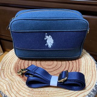 ポロラルフローレン(POLO RALPH LAUREN)の💙ユーエスポロ 💙アッスン デニムショルダー 💙M 大💙(ショルダーバッグ)