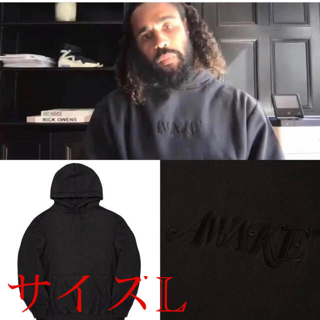 AWAKE NY ロゴパーカー Jerry lorenzo着　hoodie