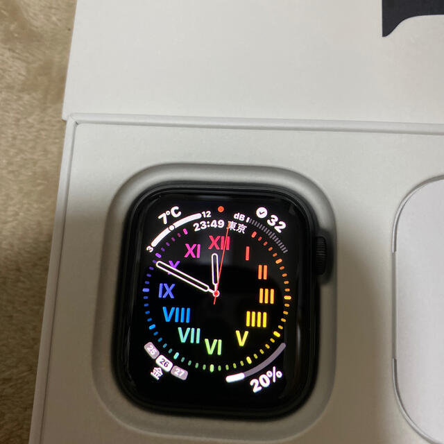 Apple(アップル)のApple Watch se 44mm GPSモデル メンズの時計(その他)の商品写真