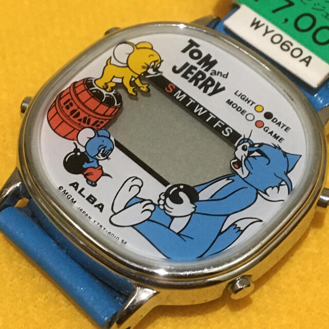 未使用に近い トムとジェリー 1970年代 アナログ腕時計 希少品 SEIKO-