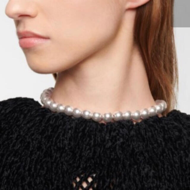 Jil Sander(ジルサンダー)のSNSで話題！Jil Sander シルバーボールネックレス レディースのアクセサリー(ネックレス)の商品写真