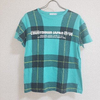 TM059 古着  CDJ COUNT DOWN JAPAN Tシャツ 水色(Tシャツ/カットソー(半袖/袖なし))