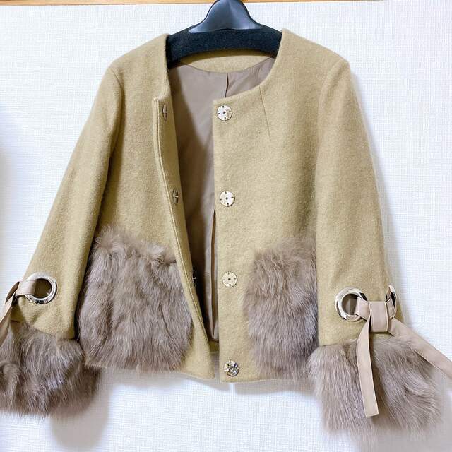FENNEL フェンネル ショートコート モカ-eastgate.mk