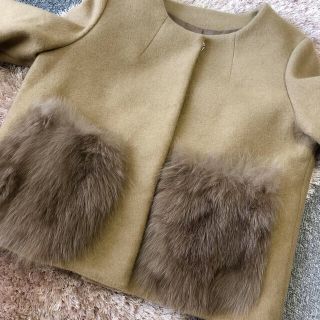 SCOT CLUB - FENNEL フェンネル ショートコート モカの通販 by shop