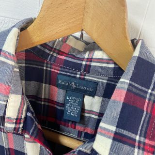 ラルフローレン(Ralph Lauren)のno.154ラルフローレン　キッズ　チェックシャツ(その他)