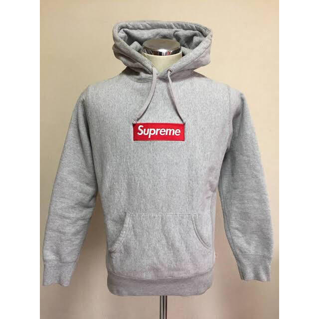 supreme logo パーカー