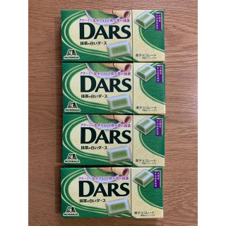 モリナガセイカ(森永製菓)の期間限定 抹茶の白いDARS ダース 4枚(菓子/デザート)