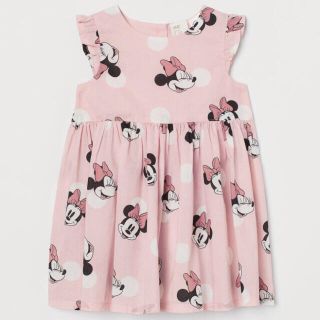 エイチアンドエム(H&M)の新品タグ付き H＆M ディズニーコラボ ミニーマウス ワンピース Disney(ワンピース)