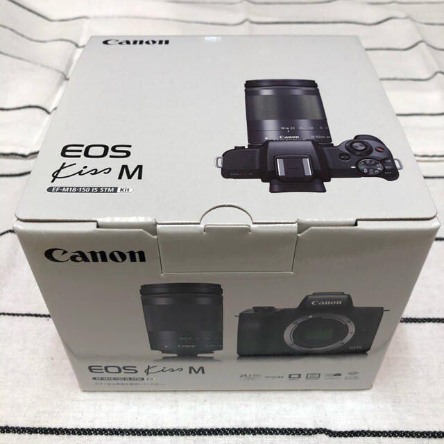 Canon Eos Kiss M Ef M18 150 Is Stm レンズキット Whの通販 By Rlchiki S Shop キヤノンならラクマ