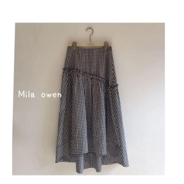 Mila Owenギンガムチェックスカート未使用品¨̮♡︎人気商品