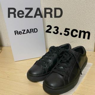 【ReZARD】ロゴレザースニーカー 37/23.5cm(スニーカー)