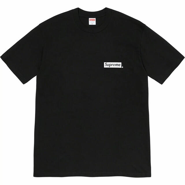 メンズ21SS Supreme Spiral Tee ブラック