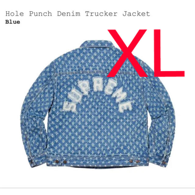 Supreme - supreme  hole punch denim trucker jacket