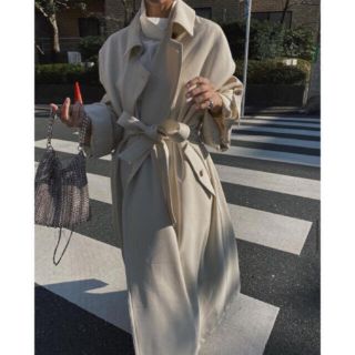 アメリヴィンテージ(Ameri VINTAGE)のAMERI  SOUFFLE OVER COAT (ロングコート)