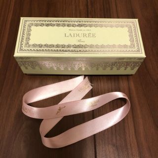 ラデュレ(LADUREE)のラデュレ　LADUREE 箱　リボン付き(ショップ袋)