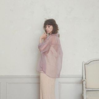 ロザリームーン(Rosary moon)のrosary moon / organdy shirt(シャツ/ブラウス(長袖/七分))