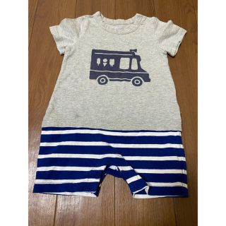 ベビーギャップ(babyGAP)のbabyGAP☆男の子 半袖カバーオール 80㎝(カバーオール)