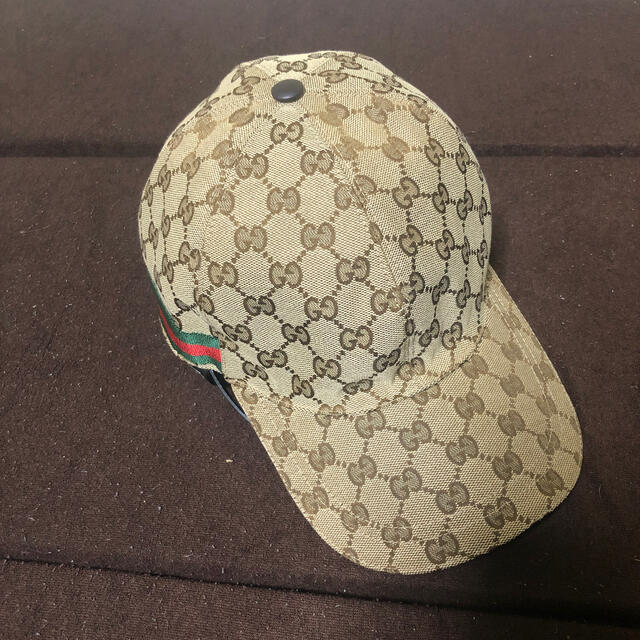 GUCCI オリジナルGGキャンバス ベースボールキャップ 帽子 売れ筋がひ