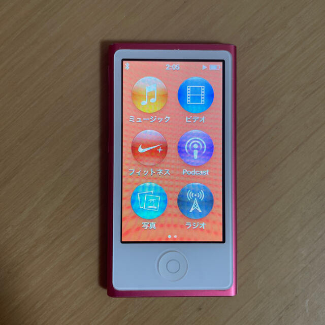 iPod(アイポッド)のiPod nano 第7世代 ピンク スマホ/家電/カメラのオーディオ機器(ポータブルプレーヤー)の商品写真