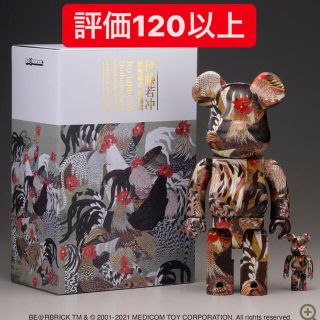 メディコムトイ(MEDICOM TOY)のBE@RBRICK 伊藤若冲「群鶏図」 100% ＆ 400%(その他)