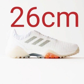 アディダス(adidas)の【新品】アディダス コードカオス ボア ロウ ホワイト 26cm FV2522(シューズ)