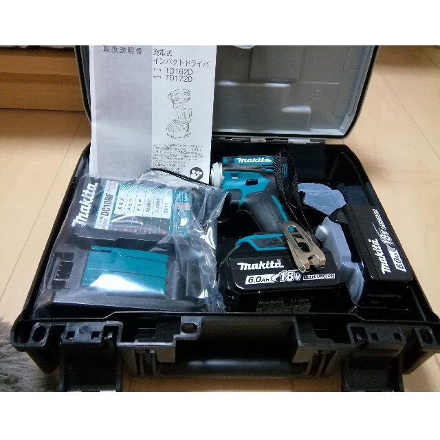 Makita(マキタ)のマキタ  TD172DRGX　ブルー 自動車/バイクのバイク(工具)の商品写真