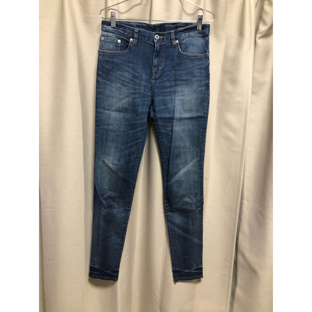 SLOBE IENA(スローブイエナ)のSLOBE IENA  LE DENIM テパードパンツ 40 デニム レディースのパンツ(デニム/ジーンズ)の商品写真