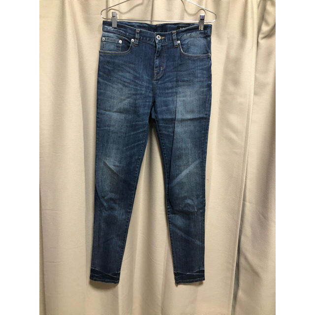 SLOBE IENA(スローブイエナ)のSLOBE IENA  LE DENIM テパードパンツ 40 デニム レディースのパンツ(デニム/ジーンズ)の商品写真