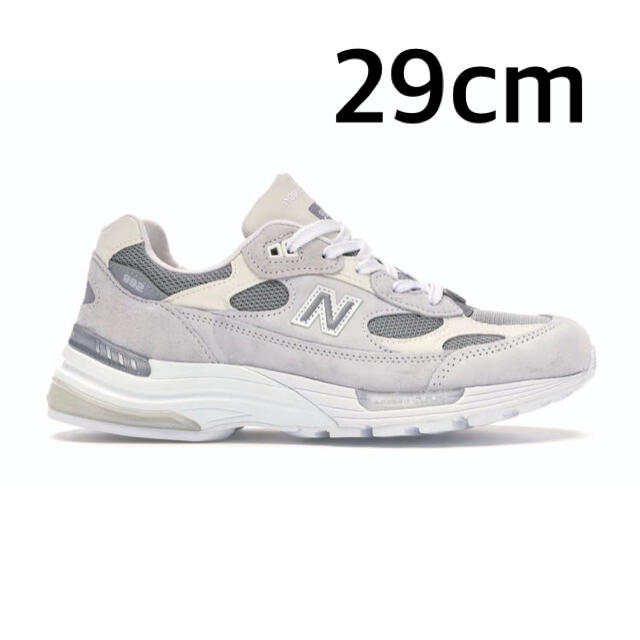 new balance 992 nimbus cloud white 29cm