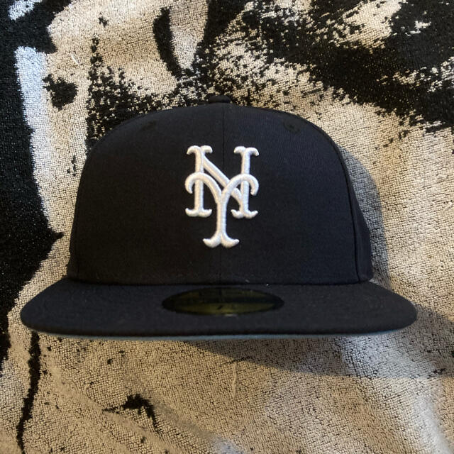 New Era 1/2 Cap ツバ裏グレー ニューエラ ニューヨーク メッツつば裏ピンク