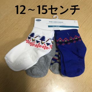 オールドネイビー(Old Navy)の12〜15センチ　靴下　4足セット(靴下/タイツ)