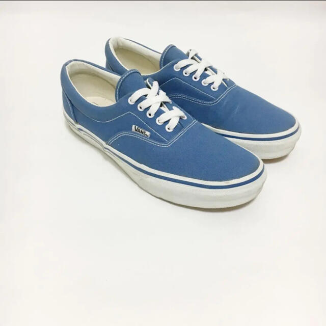 VANS(ヴァンズ)の【美品】VANS バンズ スニーカー ローカット 水色 メンズの靴/シューズ(スニーカー)の商品写真