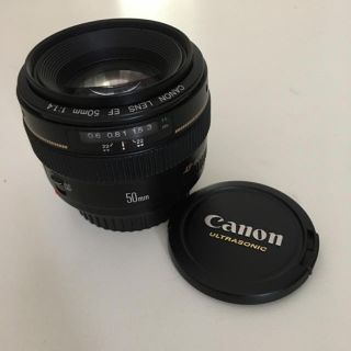 キヤノン(Canon)のCanon EF 50mm f1.4 純正レンズ 訳あり(レンズ(単焦点))