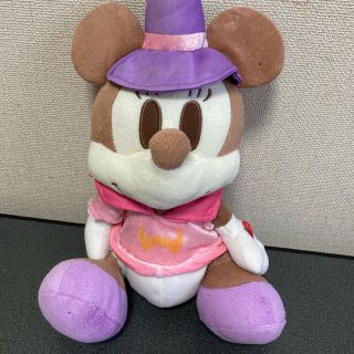 ディズニー(Disney)の美品　ミッキーマウス ぬいぐるみ ディズニー　可愛い　キッズ　ピンク(キャラクターグッズ)