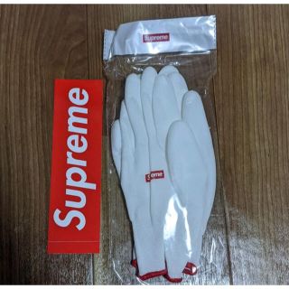 シュプリーム(Supreme)のsupreme ノベルティ 手袋＋ステッカー1枚(手袋)