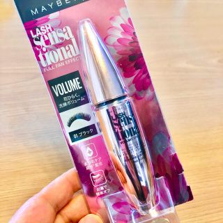 メイベリン(MAYBELLINE)の送料込み　メイベリン　ボリュームエクスプレス　ラッシュセンセーショナル01(マスカラ)