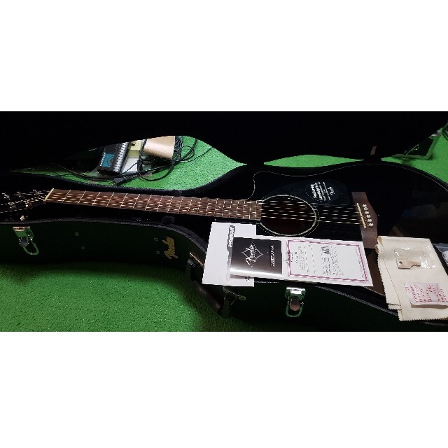 Fender(フェンダー)の[週末値引]Fender CD60CE BLK 楽器のギター(アコースティックギター)の商品写真