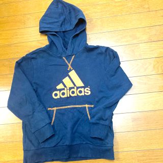 アディダス(adidas)の子供用パーカー(Tシャツ/カットソー)