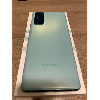 サムスン(SAMSUNG)のSAMSUNG Galaxy S20fe ミントグリーン(スマートフォン本体)