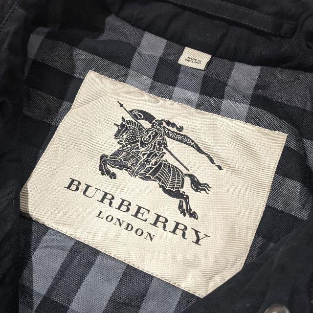 BURBERRY(バーバリー)のBurberry コート ブラック バーバリー メンズ XL 春 スプリング メンズのジャケット/アウター(トレンチコート)の商品写真