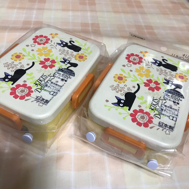 新品☆魔女の宅急便 4点ロックランチボックス お弁当箱 - キッチン/食器