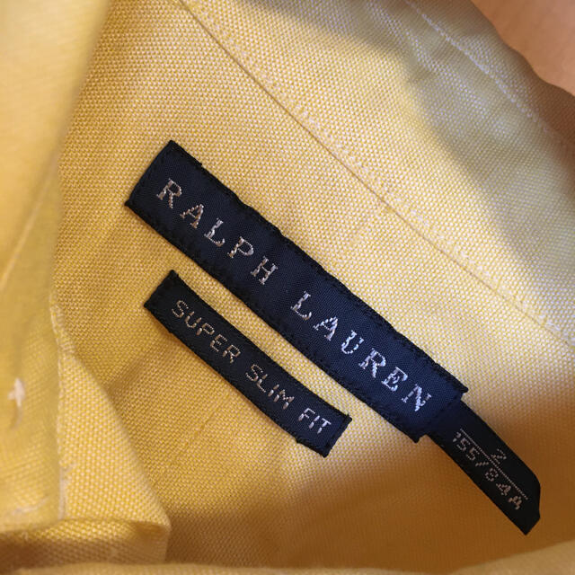 Ralph Lauren(ラルフローレン)の特別価格♡ラルフローレン黄色刺繍シャツS レディースのトップス(シャツ/ブラウス(長袖/七分))の商品写真