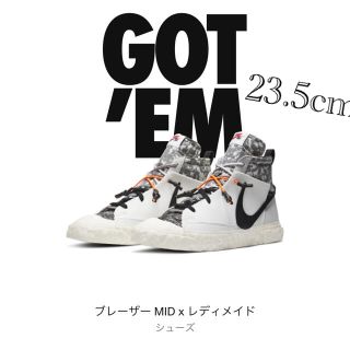 ナイキ(NIKE)のブレーザーMID × レディメイド(スニーカー)