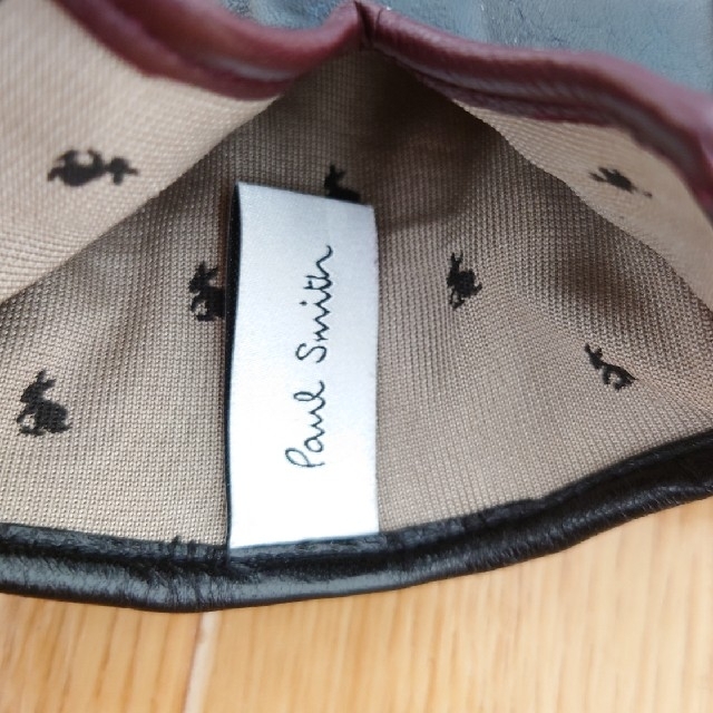 未使用品 Paul Smith 手袋 レザー ポールスミス ラムレザー