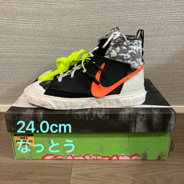 LADY MADE(レディメイド)の【早い者勝ち！！】READYMADE × NIKE BLAZER MID レディースの靴/シューズ(スニーカー)の商品写真